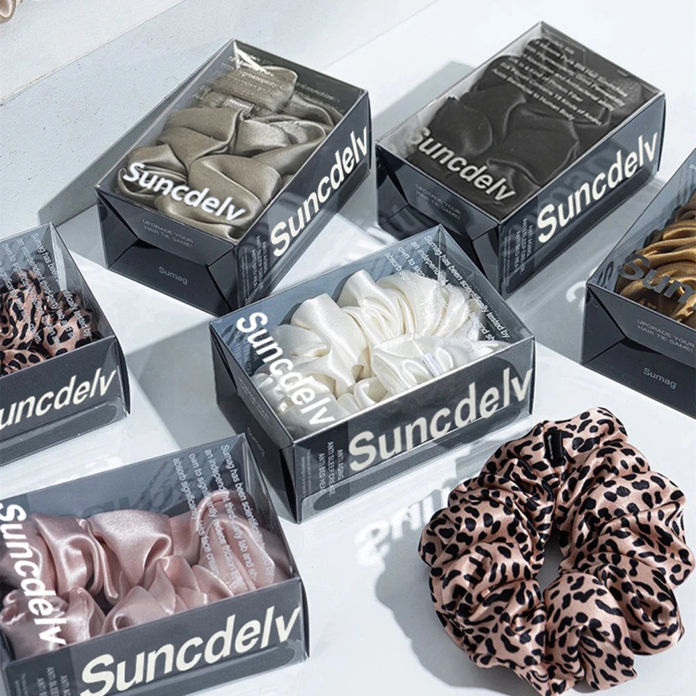 Pure Silk Hair Scrunchies