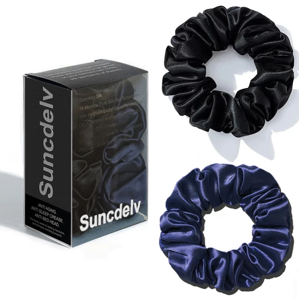 Pure Silk Hair Scrunchies