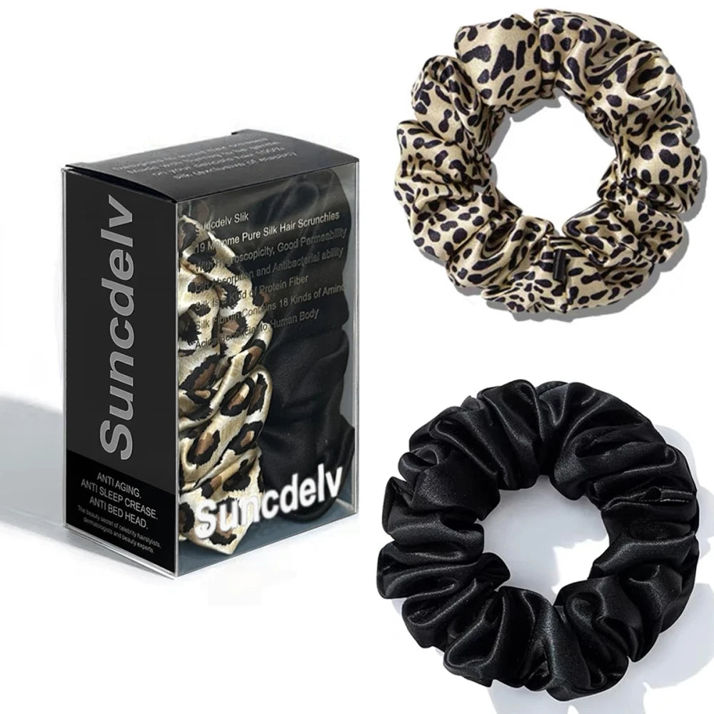 Pure Silk Hair Scrunchies