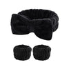 Cotton Spa Headband Wristband Set