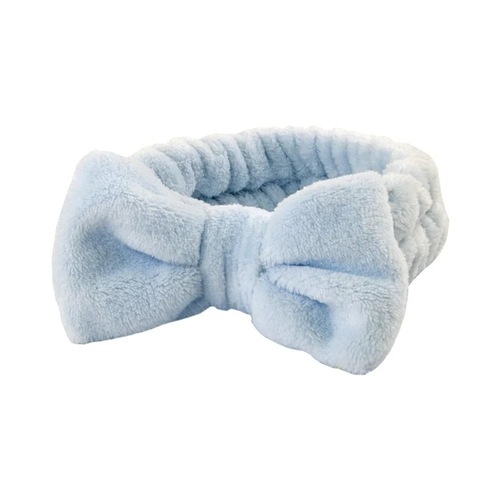 Cotton Spa Headband Wristband Set
