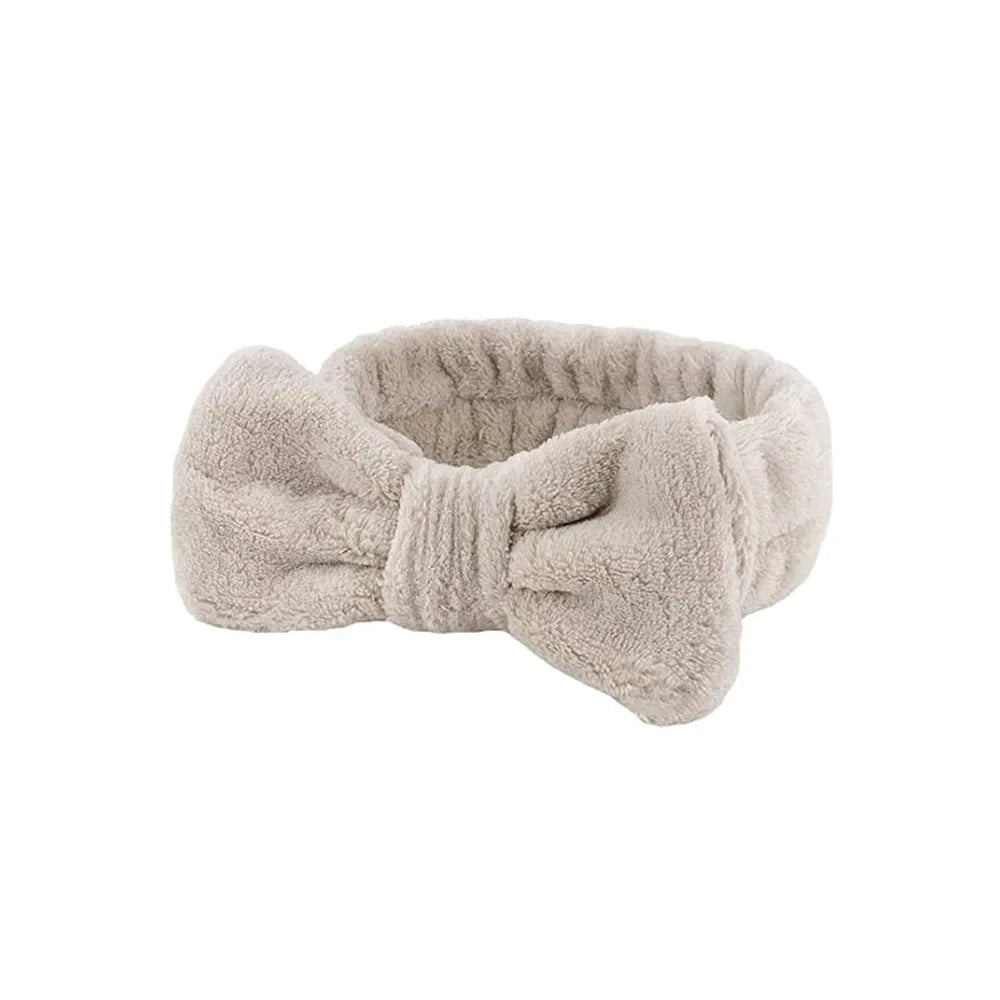 Cotton Spa Headband Wristband Set