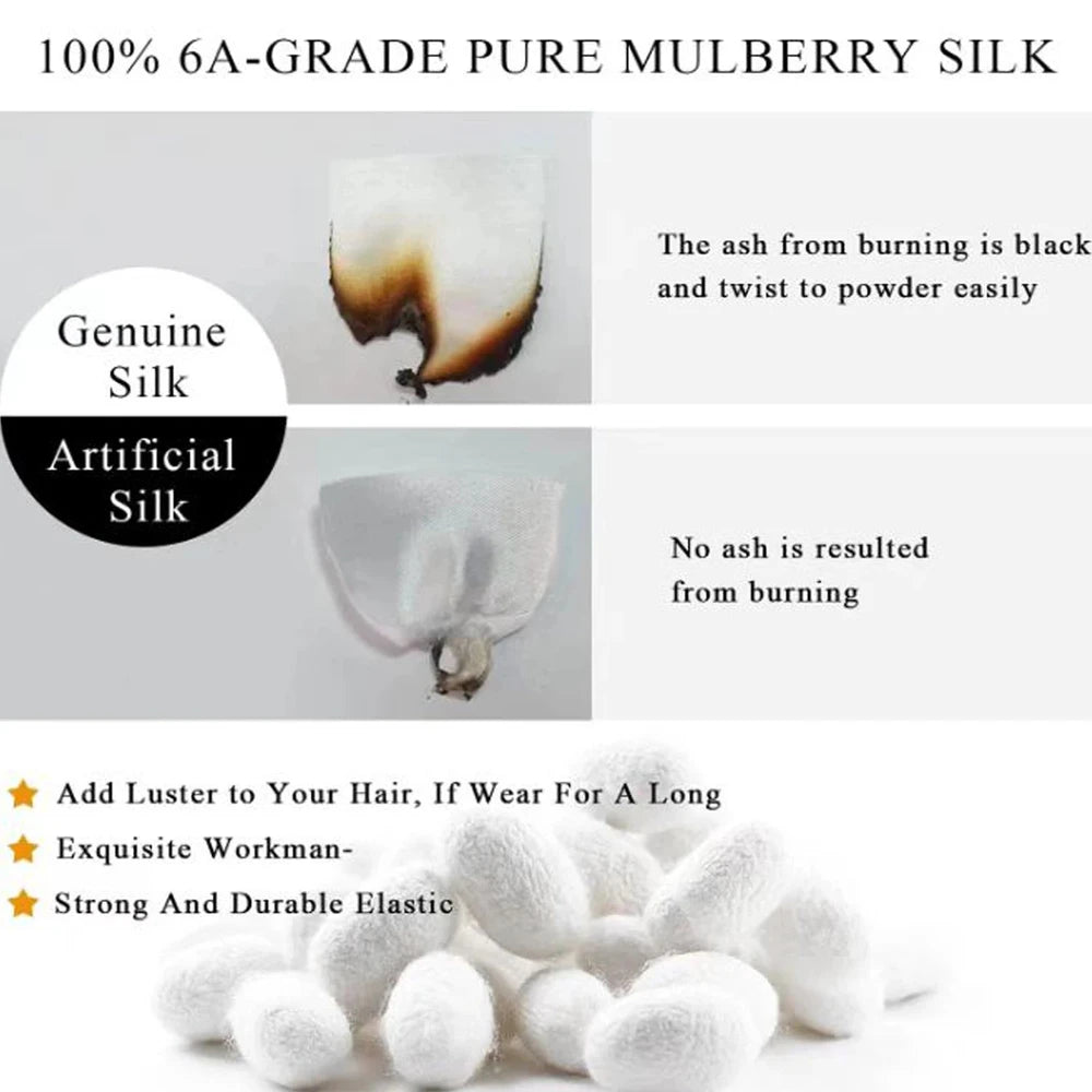 Pure Mulberry Silk Hair Scrunchie