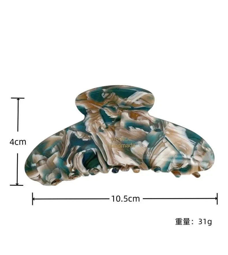 Vintage Acetate Hair Claw Clip