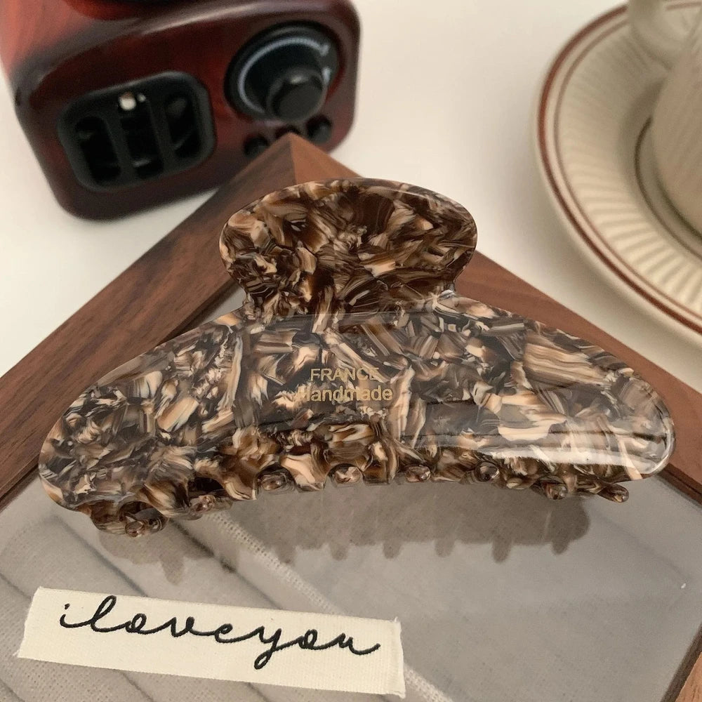 Vintage Acetate Hair Claw Clip