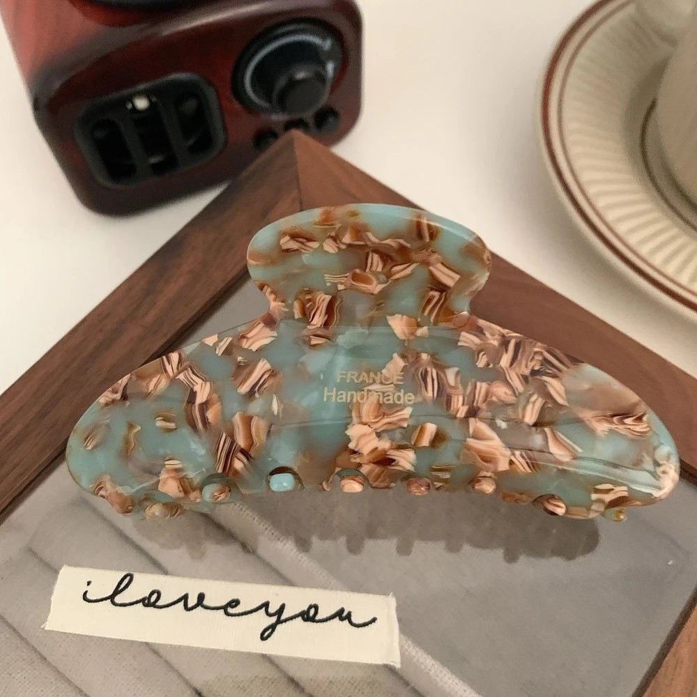 Vintage Acetate Hair Claw Clip
