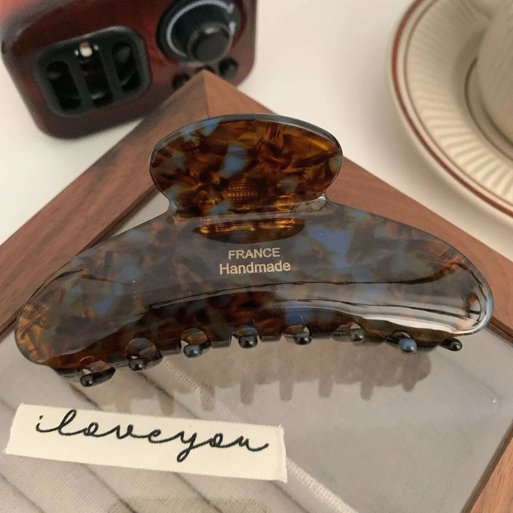 Vintage Acetate Hair Claw Clip