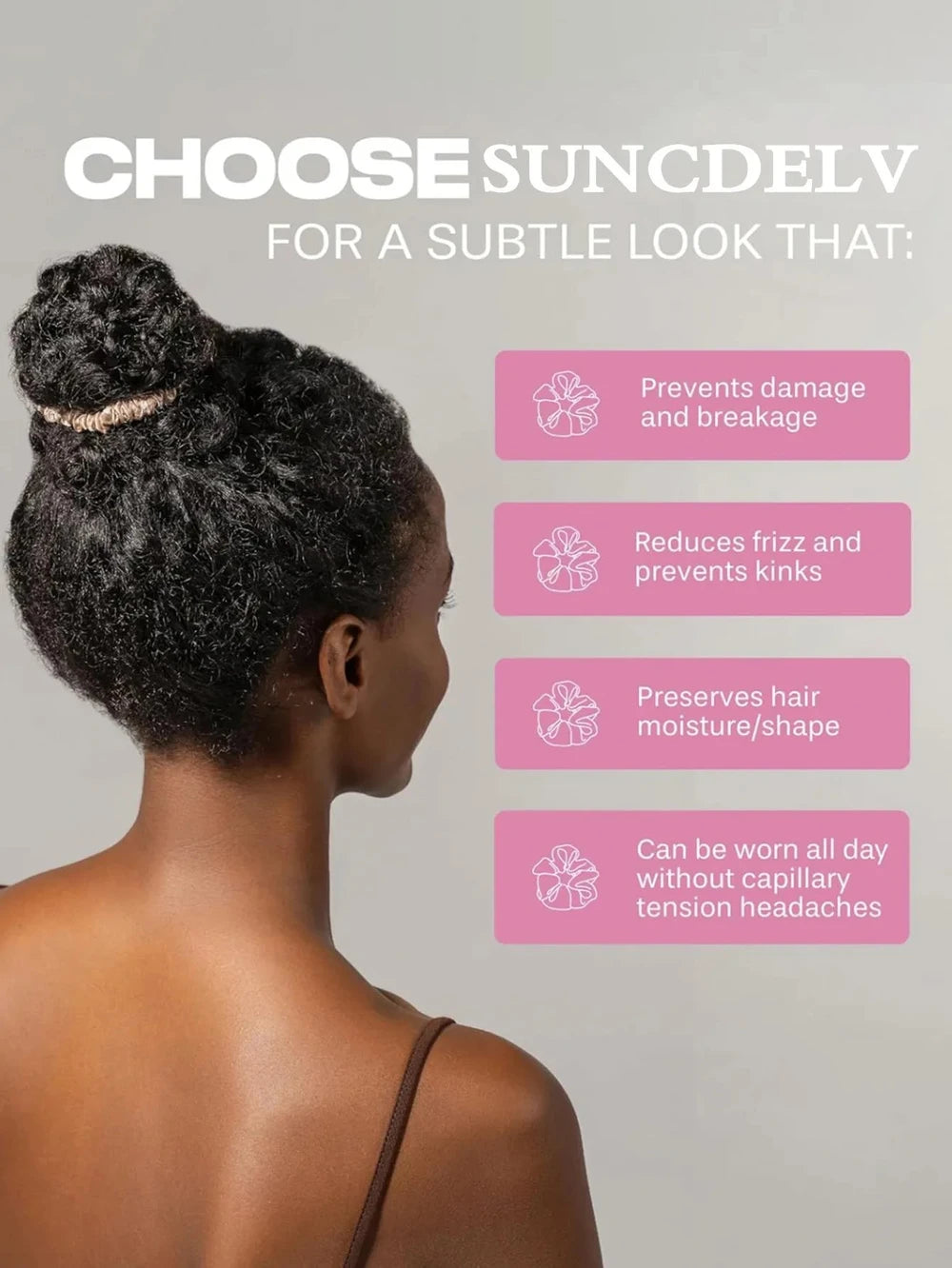 Pure Silk Hair Scrunchie Set