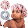 Kids Silky Satin Sleep Bonnet