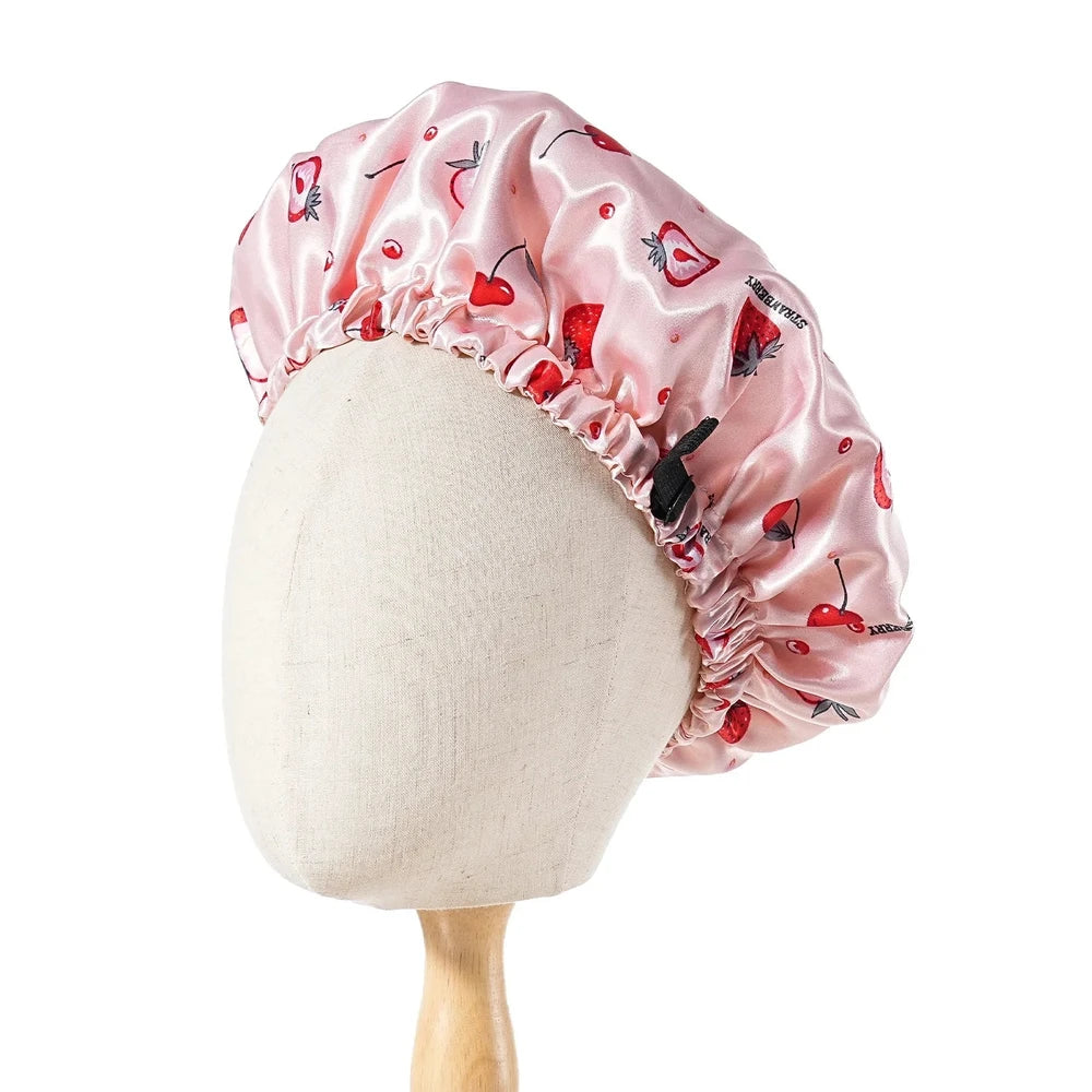 Kids Silky Satin Sleep Bonnet