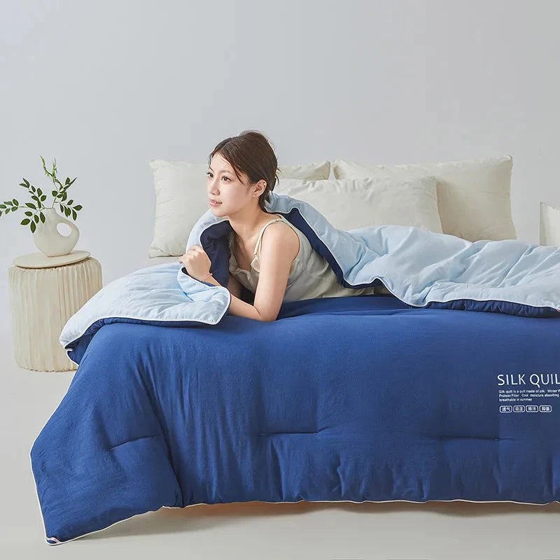 Mulberry Silk Temperature Control Duvet