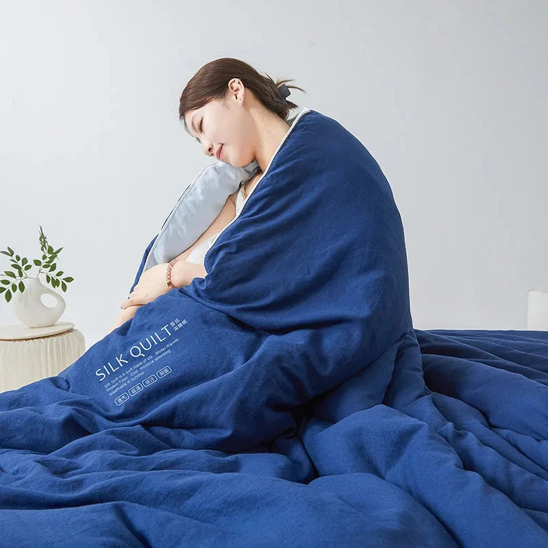 Mulberry Silk Temperature Control Duvet