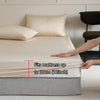 Natural Silk Fitted Bed Sheet