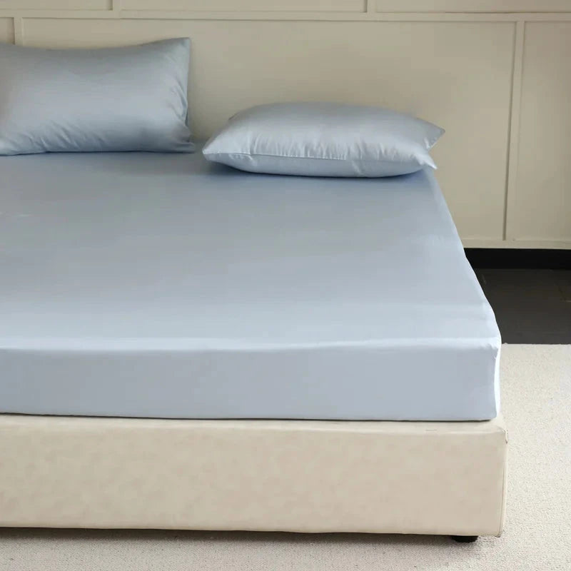Natural Silk Fitted Bed Sheet