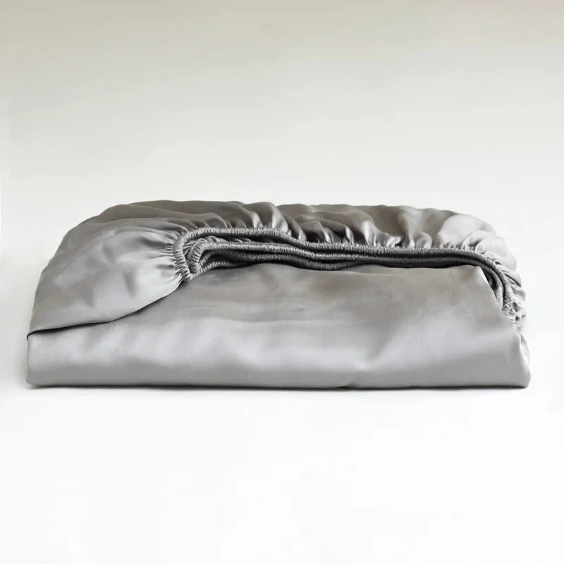 Natural Silk Fitted Bed Sheet