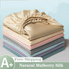 Natural Silk Fitted Bed Sheet