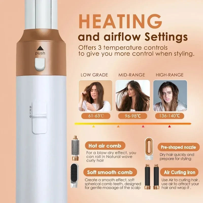 Multifunctional Hair Dryer Styling Brush Set