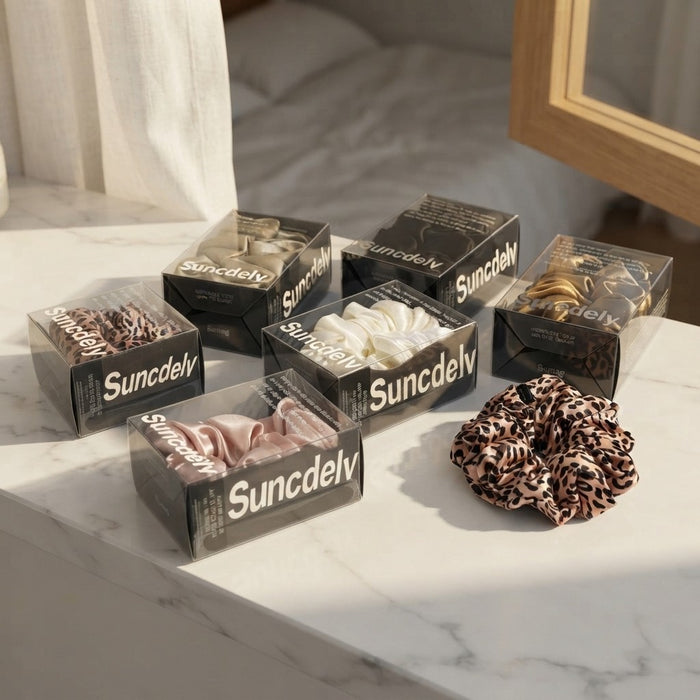 Pure Silk Hair Scrunchies