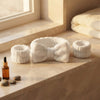 Cotton Spa Headband Wristband Set