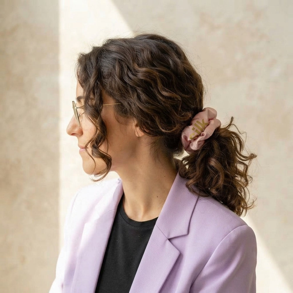 Pure Mulberry Silk Hair Scrunchie