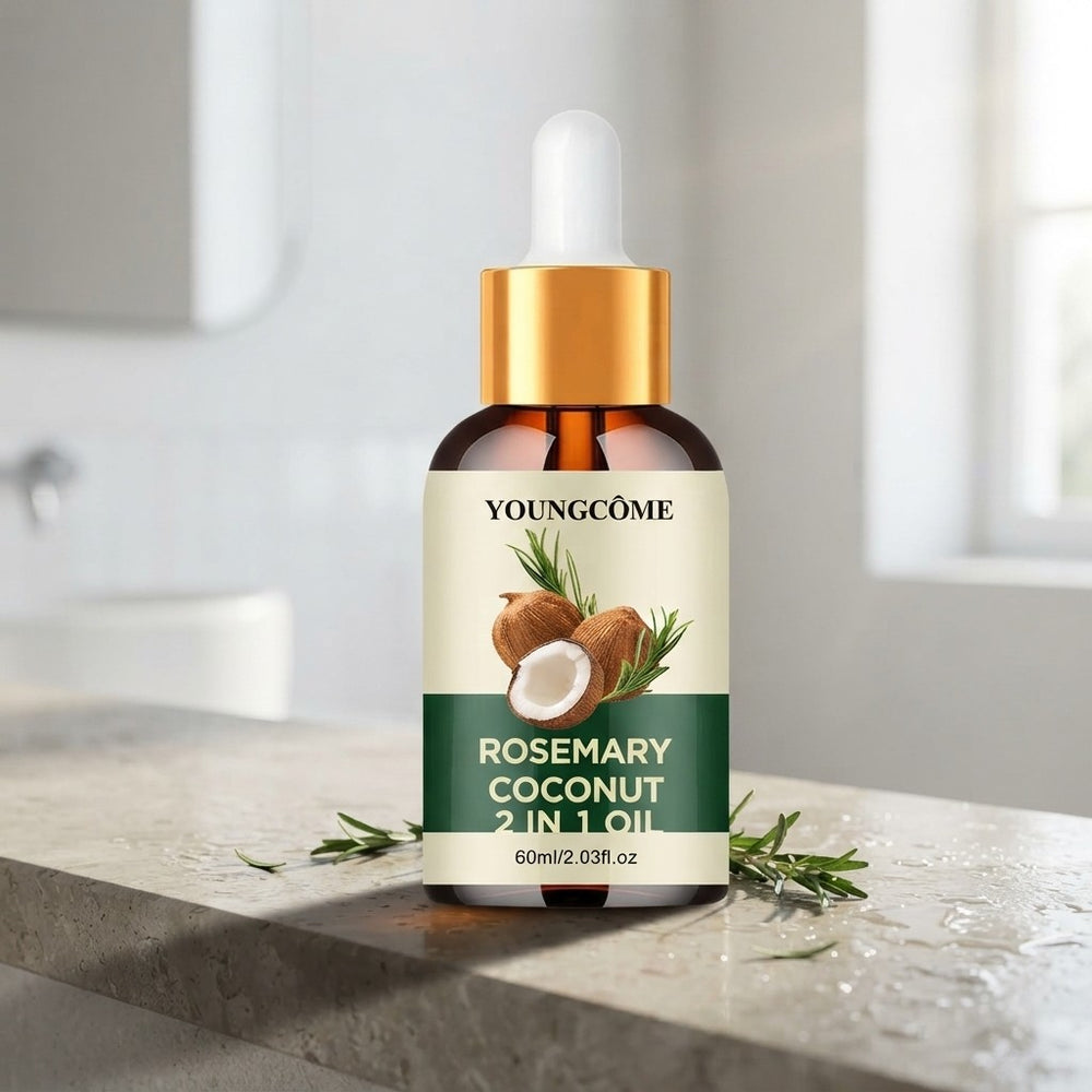 Rosemary Oil Hair Essential Coconut Oil Improve Hair Loss And Nourishes Strengthen Hair Roots Scalp Treatment Hair Care