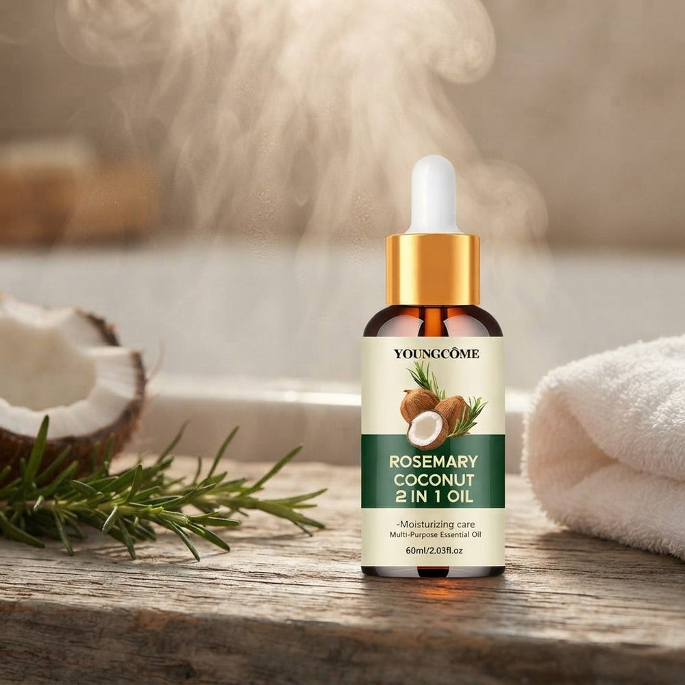 Rosemary Oil Hair Essential Coconut Oil Improve Hair Loss And Nourishes Strengthen Hair Roots Scalp Treatment Hair Care