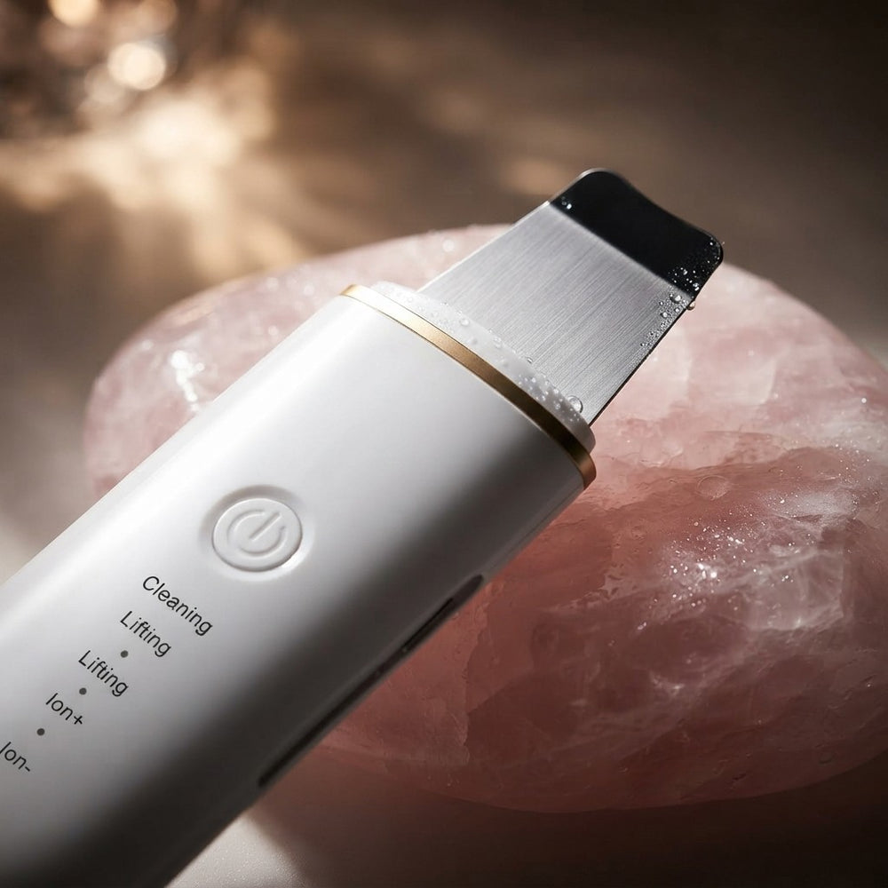 Ultrasonic Skin Scrubber Face Spatula