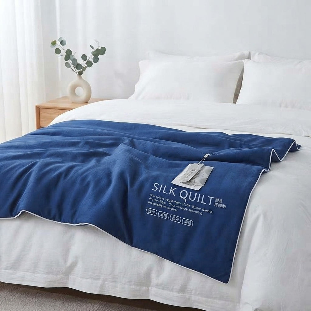 Mulberry Silk Temperature Control Duvet