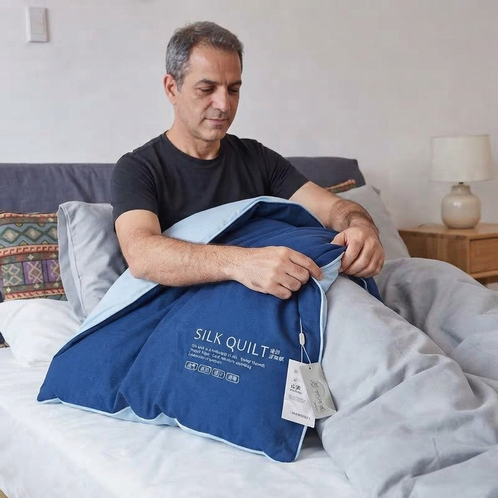 Mulberry Silk Temperature Control Duvet