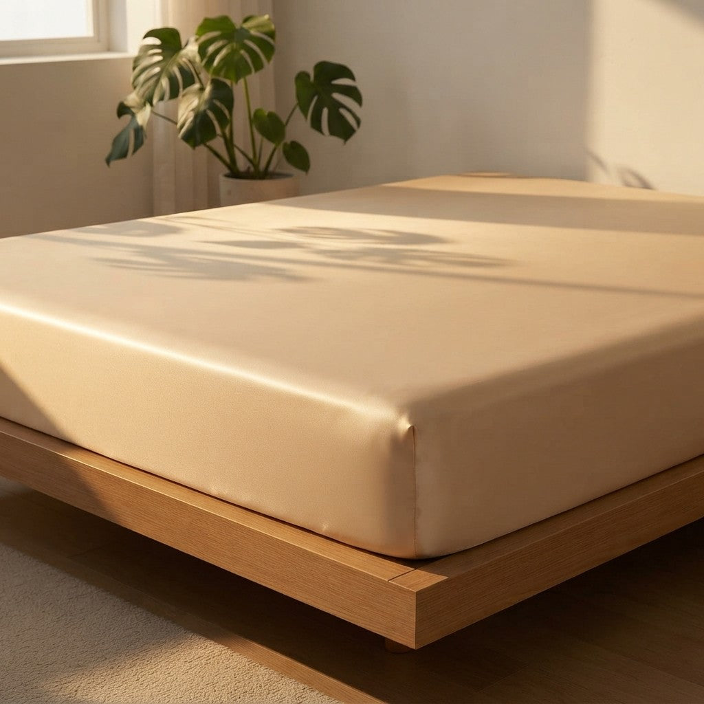 Silk Fitted Sheet & Pillowcase Options