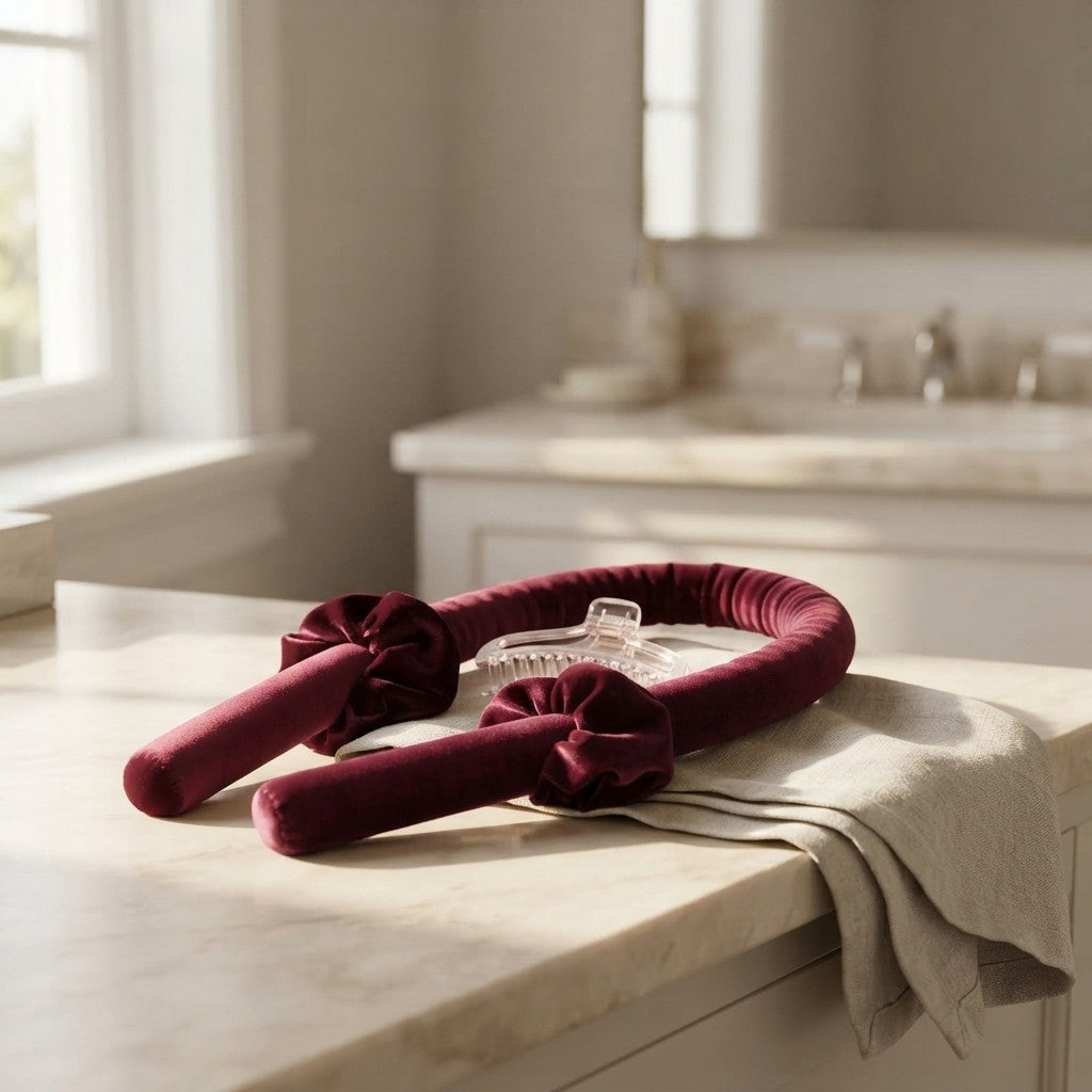 Velvet Heatless Curling Set